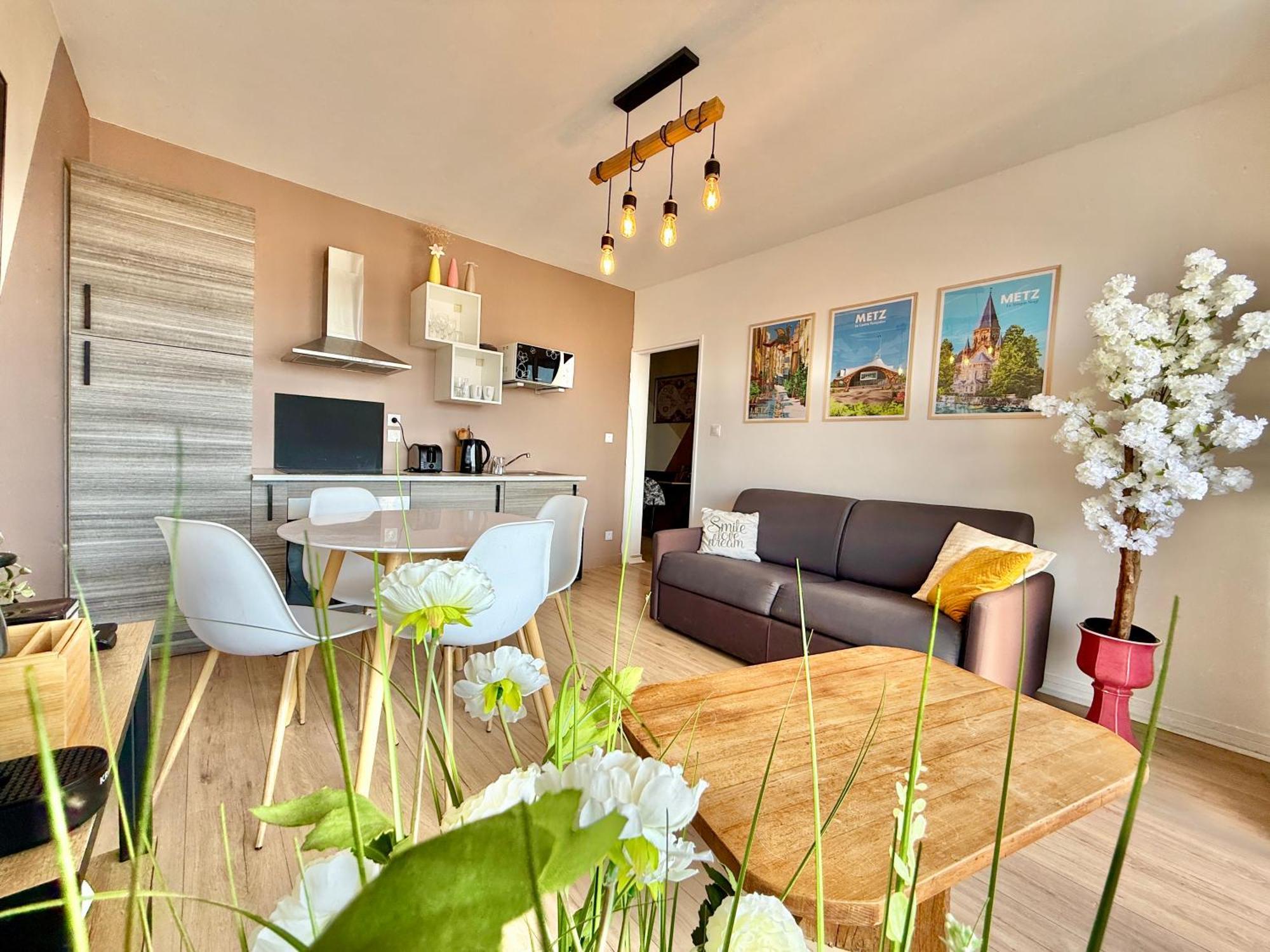 Ferienwohnung La Terrasse Du Coislin Metz Exterior foto