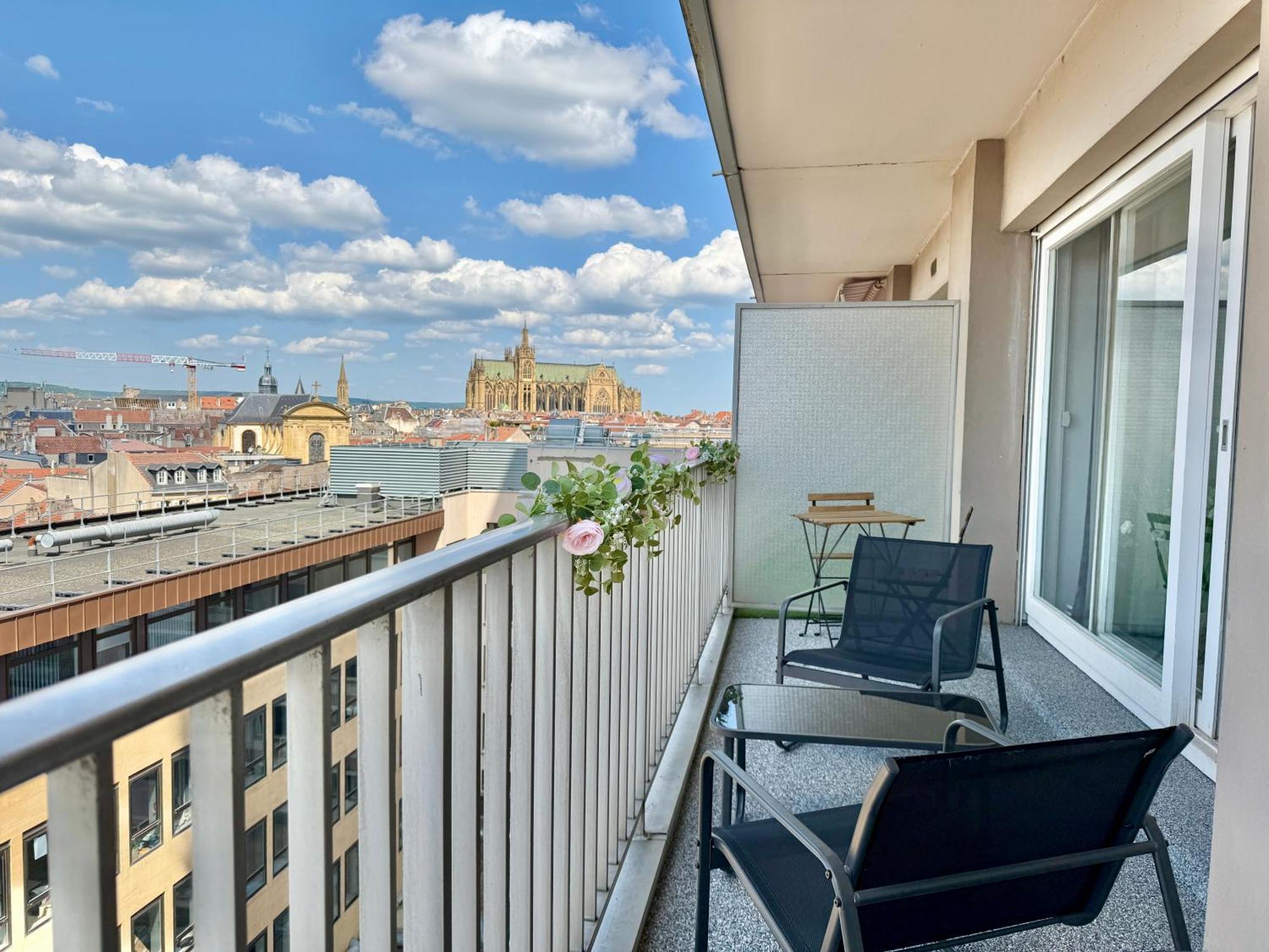 Ferienwohnung La Terrasse Du Coislin Metz Exterior foto